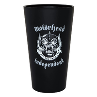 Independent X Motorhead Warpig Black Pint Glass