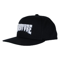Creature Mono Logo Black Snapback Hat