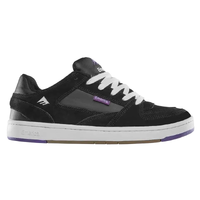 Emerica Mute Black White Gum Mens Skate Shoes