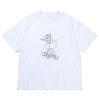 Ichpig Sketchy Duck White T-Shirt