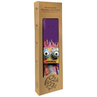 Push Big Rag Doll Purple 7.5 In-Complete Skateboard