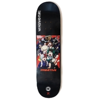 Primitive X My Hero Academia Black 8.5 Skateboard Deck