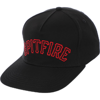 Spitfire Spitball Black Red Snapback Hat