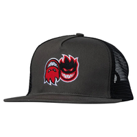 Spitfire Eternal Fill Charcoal Black Snapback Hat