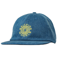 Spitfire Classic 87 Swirl Denim Yellow Strapback Hat