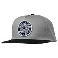 Spitfire Classic 87 Swirl Patch Grey Black Snapback Hat
