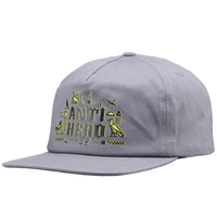 Anti Hero Anti-Hiero Glyphics Charcoal Snapback Hat