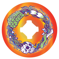 Slime Balls Brains Speed Balls Orange Yellow 99A 56mm Skateboard Wheels