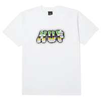 HUF Chrome Grit White T-Shirt