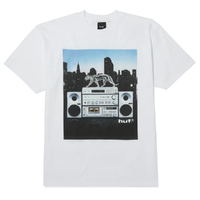 HUF Midnight Radio White T-Shirt