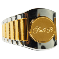 Huf Worldwide Clothiers Gold Ring