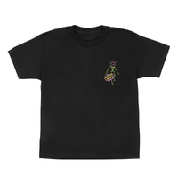 Santa Cruz X Stranger Things Demogorgon Dot Black Youth T-Shirt