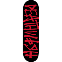 Deathwish Deathspray Black Red 8.25 Skateboard Deck