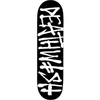 Deathwish Deathspray Black White 8.38 Skateboard Deck
