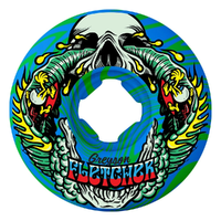 Slime Balls Fletcher Chubbies Blue Green 99A 54mm Skateboard Wheels