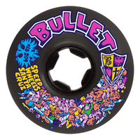 Slime Balls Bullet Riot Vomits Black 97A 60mm Skateboard Wheels