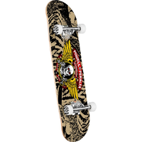 Powell Peralta Winged Ripper Khaki Black 8.0 Complete Skateboard