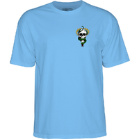 Powell Peralta Mcgill Skull & Snake Carolina Blue T-Shirt