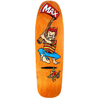 Black Label Evans Axe 91 Reissue Orange 9.625 Skateboard Deck