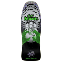 Santa Cruz Kendall End Of The World Reissue Neon Green 10 Skateboard Deck