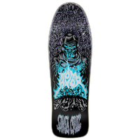 Santa Cruz Knox Firepit Reissue Cyan Metallic 10.07 Skateboard Deck