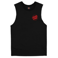 Santa Cruz Opus Screaming Hand Black Youth Muscle Shirt