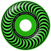 Spitfire Classic Neon Green F4 99D 52mm Skateboard Wheels