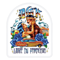 Dgk Lost In Paradise Skateboard Sticker