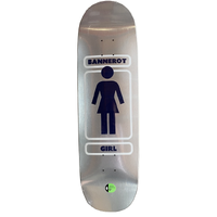 Girl Metalls Simon Bannerot 9.0 Skateboard Deck
