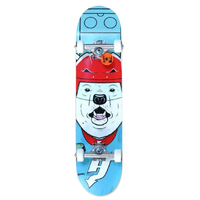 Holiday Polar Bear 7.75 Complete Skateboard
