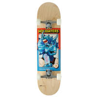 Holiday Dine O Saurs Tricera Pops 8.0 Complete Skateboard