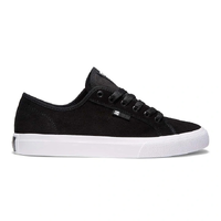 DC Manual Black White Mens Skate Shoes