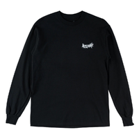 Welcome Skateboards Saint Black Long Sleeve Shirt