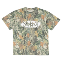 Welcome Skateboards X SlipKnot Oval Logo Boxy Camo T-Shirt