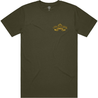 Dogtown Respect Army Green T-Shirt