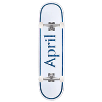 April Blue OG Logo Mini 7.25 Complete Skateboard