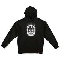 Spitfire Bighead Smoke Black White Hoodie
