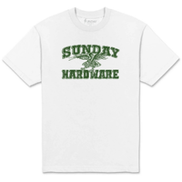 Sunday Hardware College Eagle White Forest T-Shirt