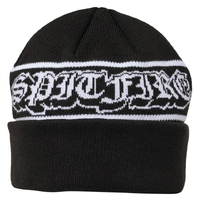 Spitfire Old E Drop Black White Beanie