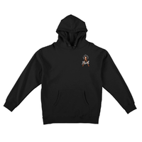 Real Skateboards Spot Conservators Black White Orange Hoodie