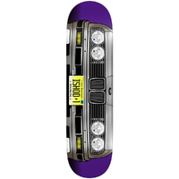 Real Ishod Grille LTD Silver Foil Twin Tail 8.5 Skateboard Deck