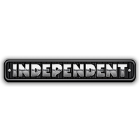 Independent Chrome Bar 8 Inch Sticker