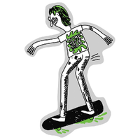 Slime Balls Slime Misfit Howll Sticker