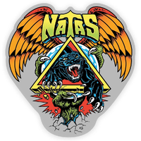 Santa Cruz SC Natas Panther Sticker