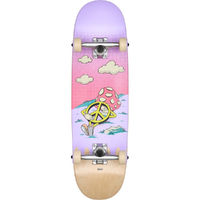 Globe Kids Wide Mid Peace Man 8.25 Complete Skateboard