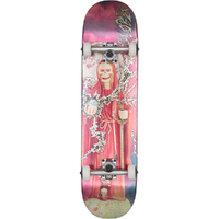 Globe G1 Downtown Doom Silver Red 8.0 Complete Skateboard