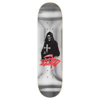 Zero X Pleasures Reaper Silver 8.25 Skateboard Deck