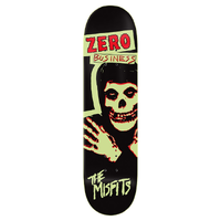 Zero Misfits Horror Business Glow In The Dark 8.5 Skateboard Deck