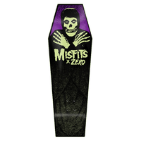 Zero Misfits Fiend Coffin Glow In The Dark 9.5 Skateboard Deck