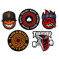 Spitfire X Thrasher Sticker Pack